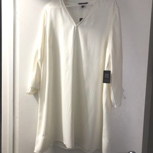 White Express Slip Dress